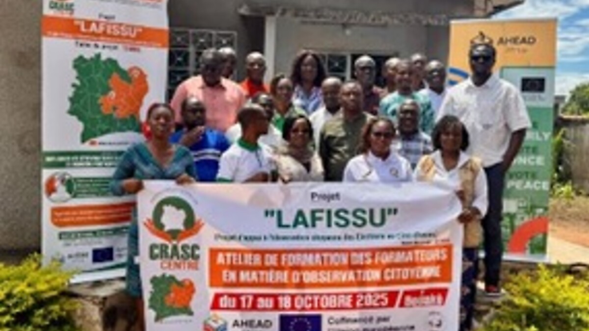 Projet d’appui à l’observation citoyenne des Elections en Côte d’ivoire  ‘’LAFISSU’’ 